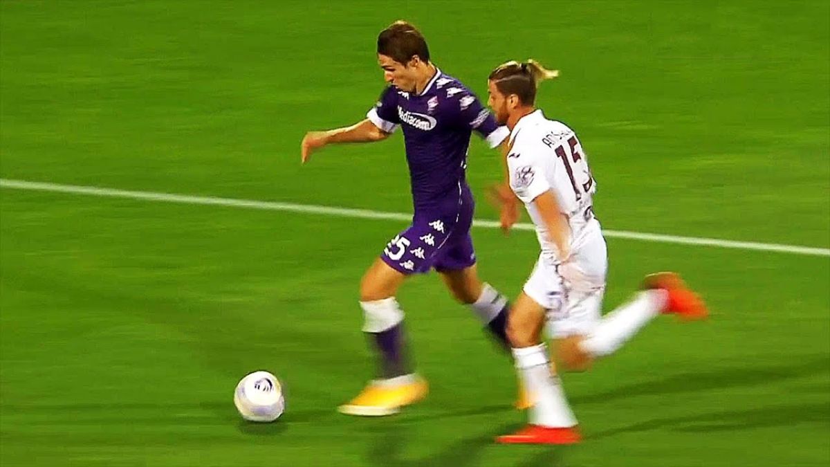 حرکات تکنیکی بازیکنان در بازی فیورنتینا 1-0 تورینو