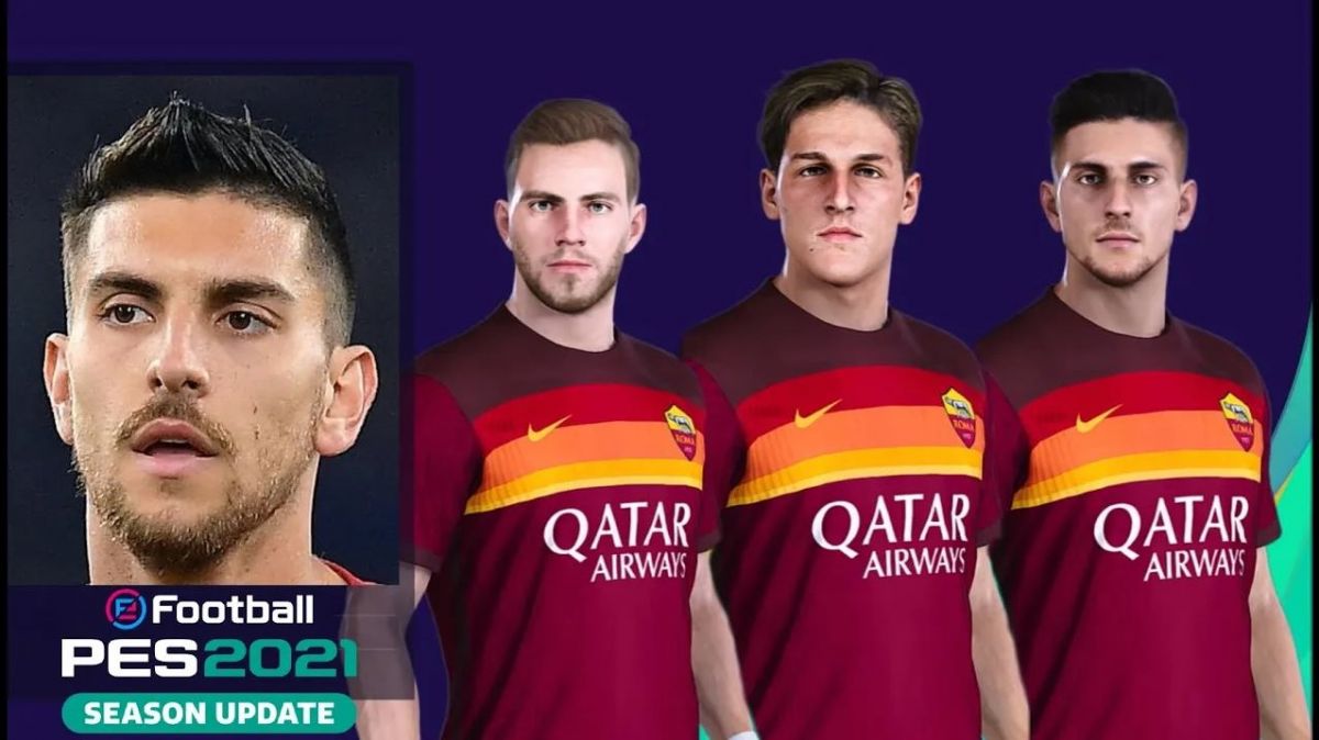 چهره و قدرت بازیکنان رم در PES 2021