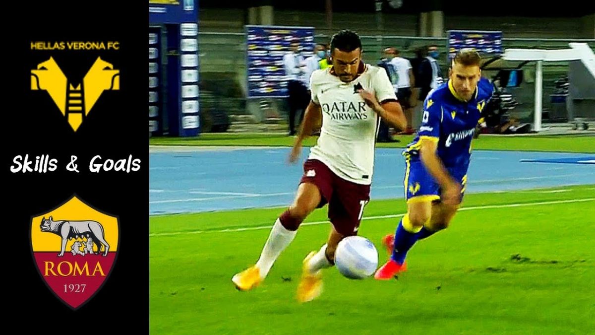 حرکات تکنیکی بازیکنان دربازی ورونا 0-0 رم