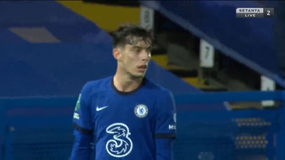 گل دوم چلسی به بارنزلی (کای هاروتز)