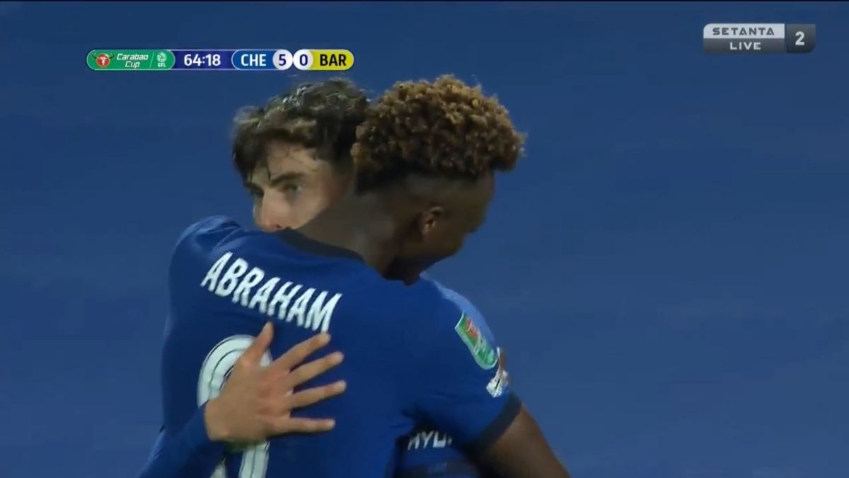 گل پنجم چلسی به بارنزلی (هت تریک کای هاروتز)