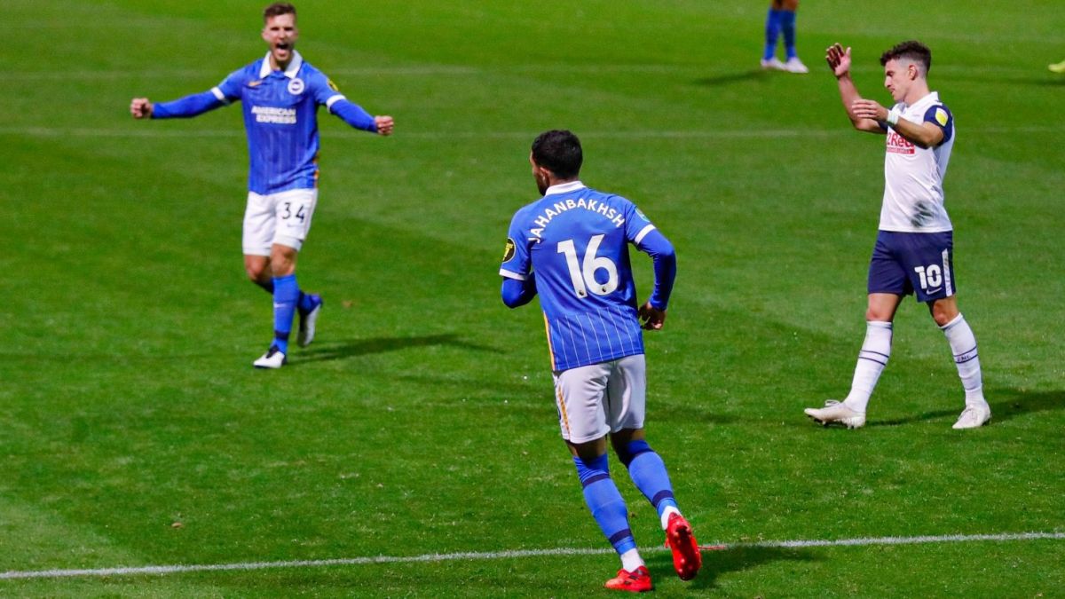 خلاصه بازی پرستون 0-2 برایتون (گل تماشایی جهانبخش)