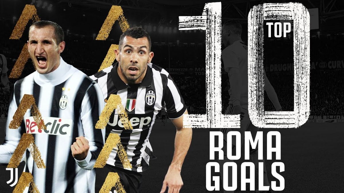 10 گل برتر یوونتوس مقابل رم