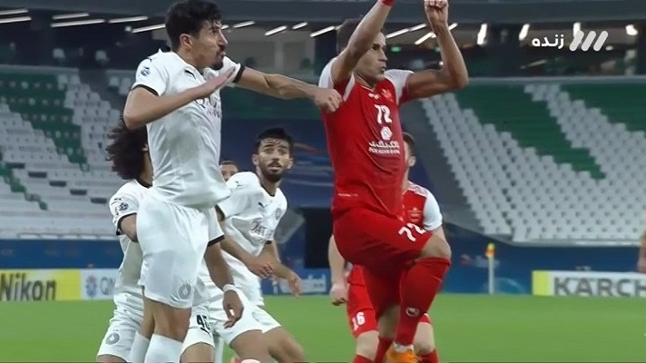 گل اول پرسپولیس به السد (آل کثیر)