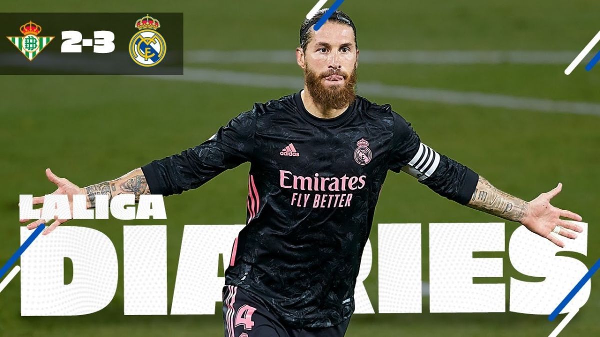 حواشی بازی بتیس 2-3 رئال مادرید از نگاه دوربین رئال مادرید