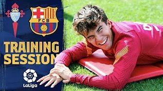 تمرین امروز بارسلونا (8 مهر)