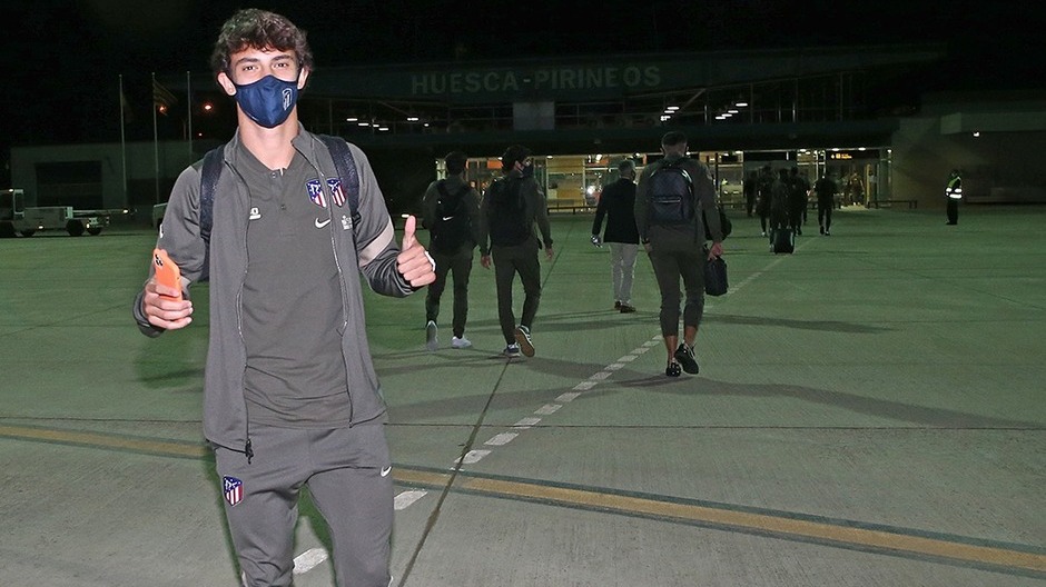 سفر بازیکنان اتلتیکو مادرید برای تقابل با اوئسکا