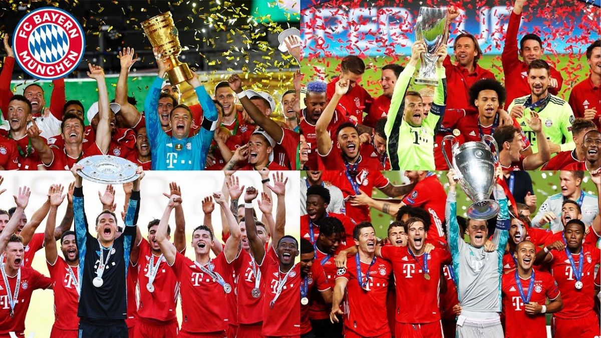 4 جامی که بایرن مونیخ در سال 2020 بالای سر برد