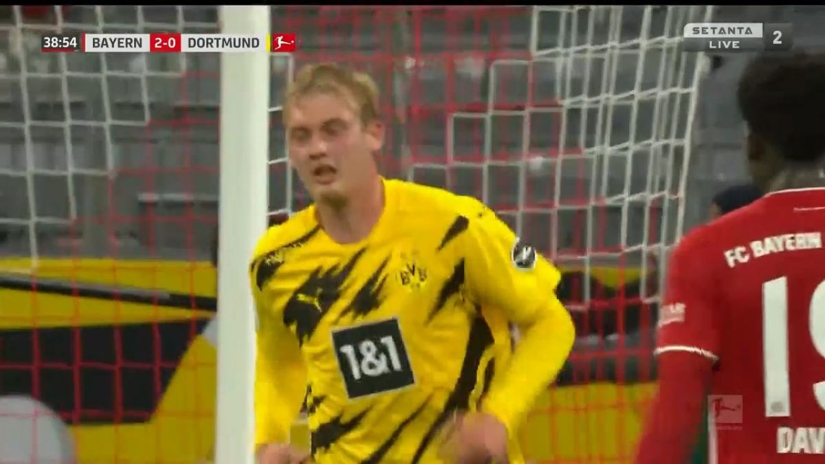 گل اول دورتموند به بایرن مونیخ (برانت)