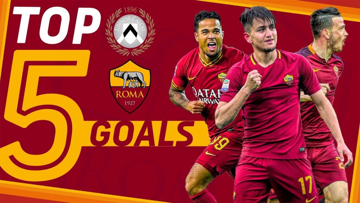 5گل برتر رم مقابل اودینزه