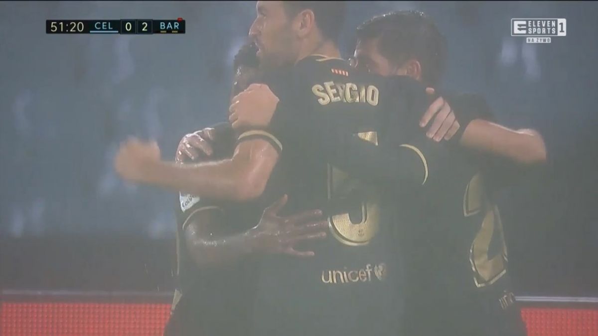 گل دوم بارسلونا به سلتاویگو (گل به خودی اولازا)