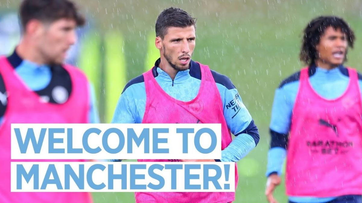 تمرین منچستر سیتی برای تقابل با لیدز یونایتد