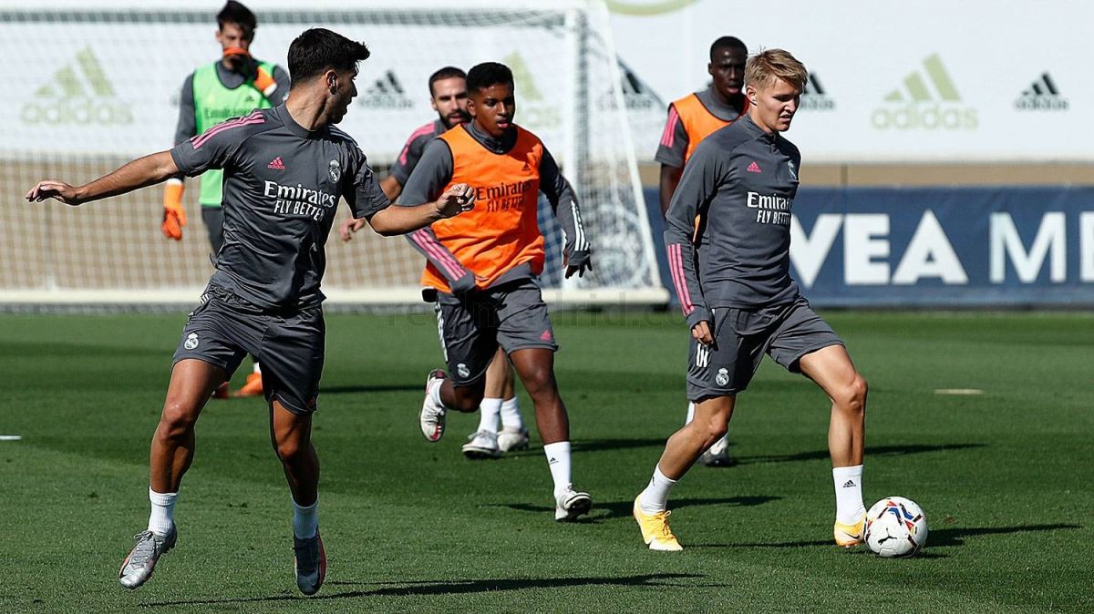 تمرین رئال مادرید برای تقابل با لوانته