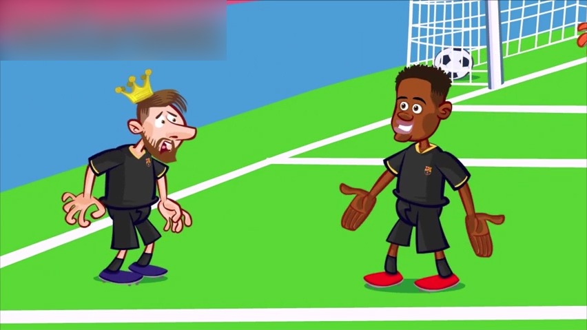 انیمیشن طنز بازی سلتاویگو 0-3 بارسلونا