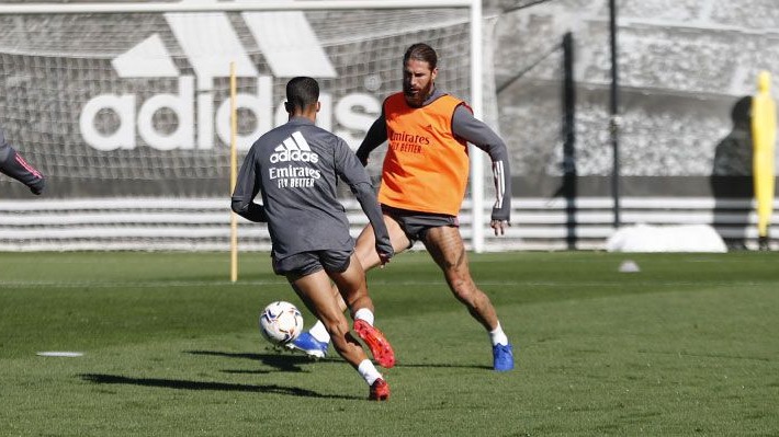 آخرین تمرین رئال مادرید پیش از بازی با لوانته