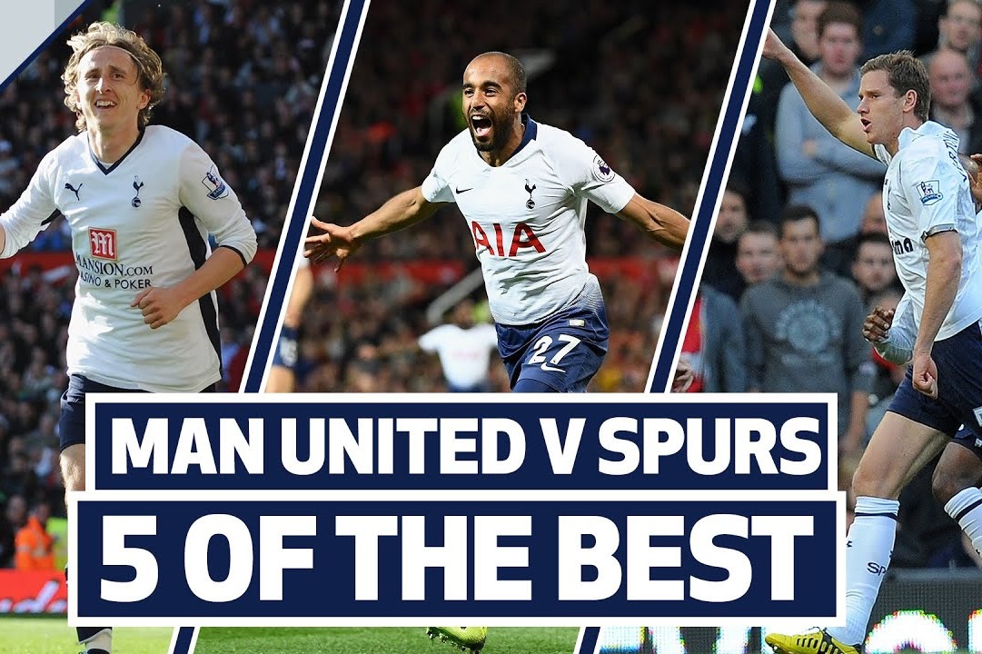 5 گل برتر تاتنهام مقابل منچستر یونایتد در اولدترافورد