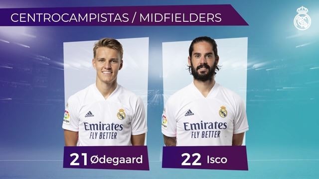 اسامی بازیکنان رئال مادرید برای تقابل با لوانته