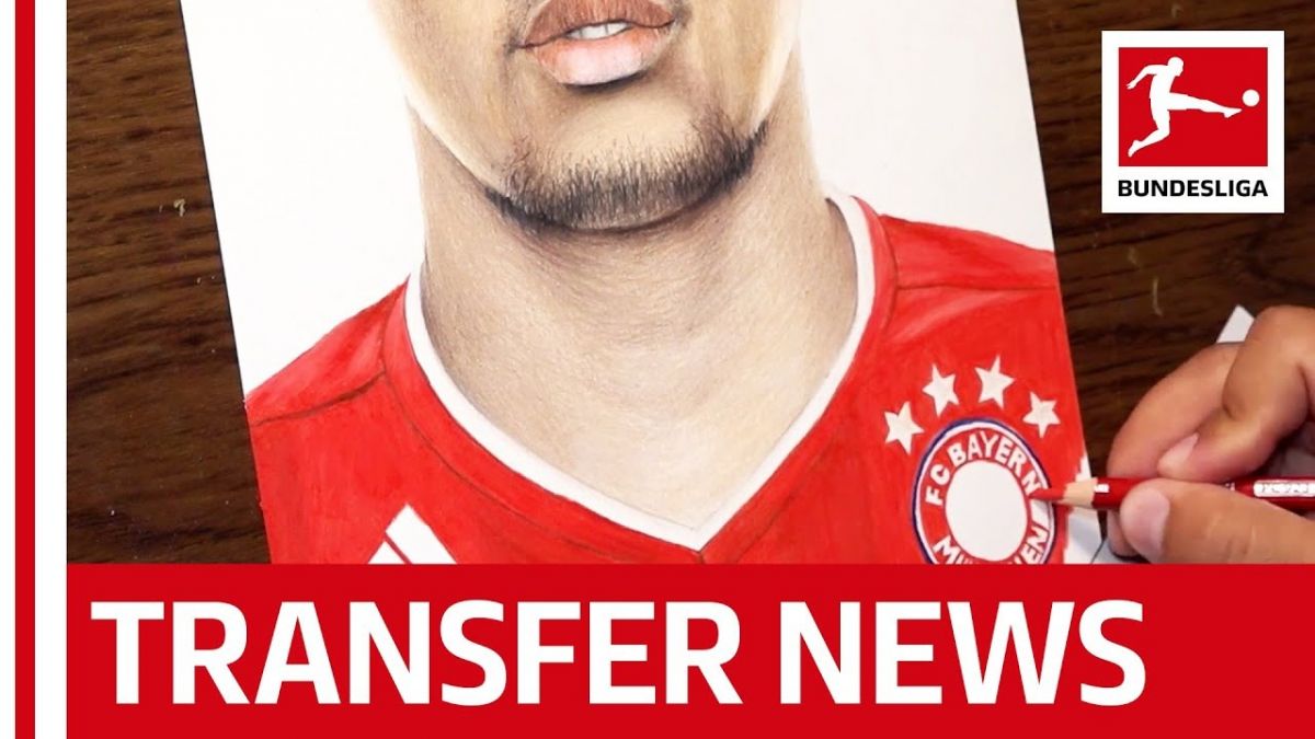 نقاشی چهره داگلاس کاستا بازیکن جدید بایرن مونیخ