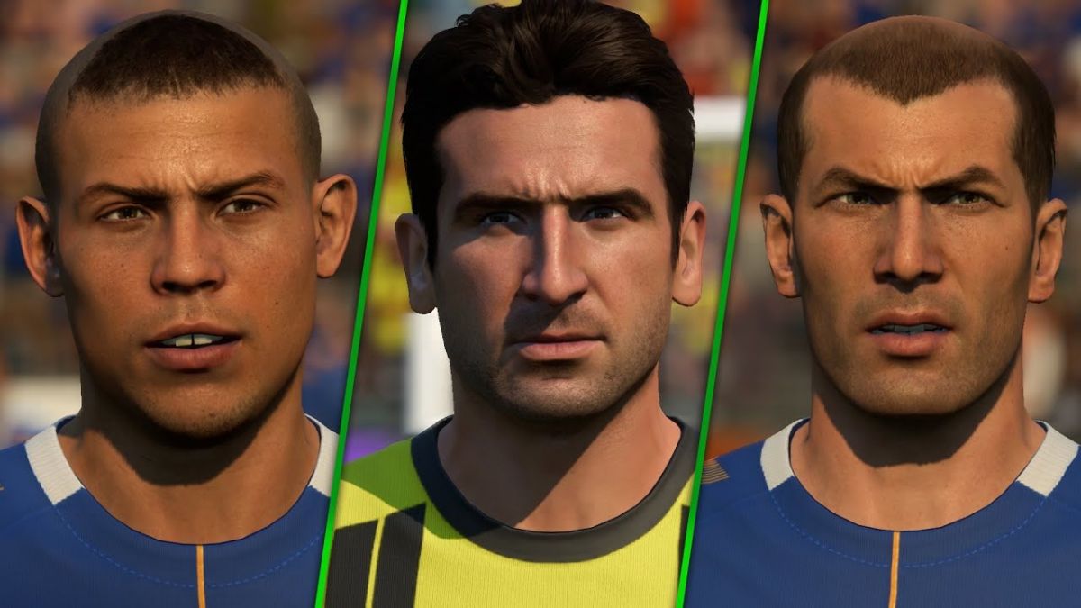 چهره تمام 100 آیکون بازی فیفا 2021