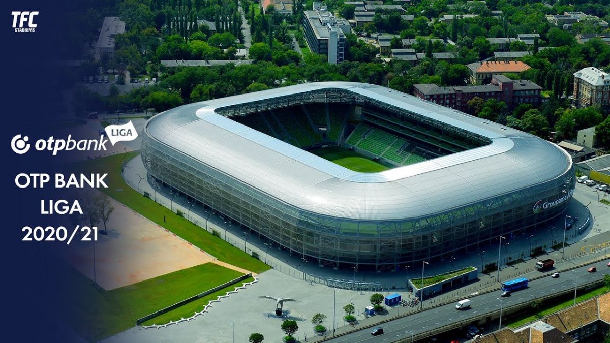استادیوم های لیگ فوتبال مجارستان در فصل 21-2020