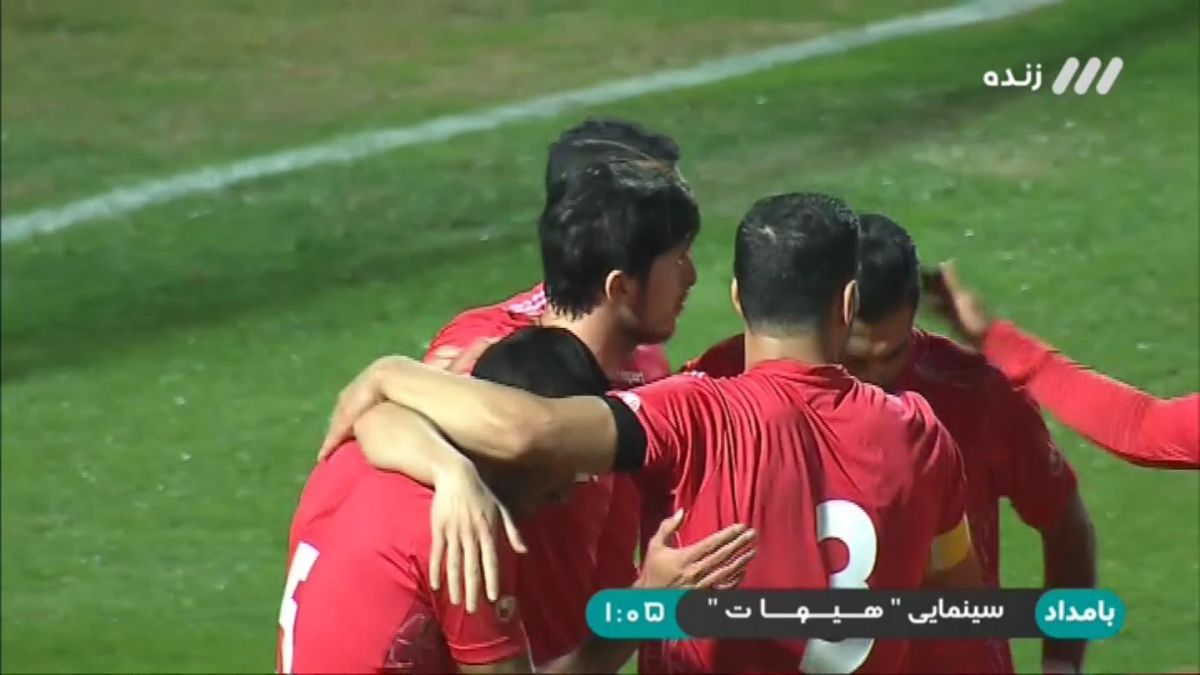 گل اول ایران به ازبکستان (سردار آزمون)