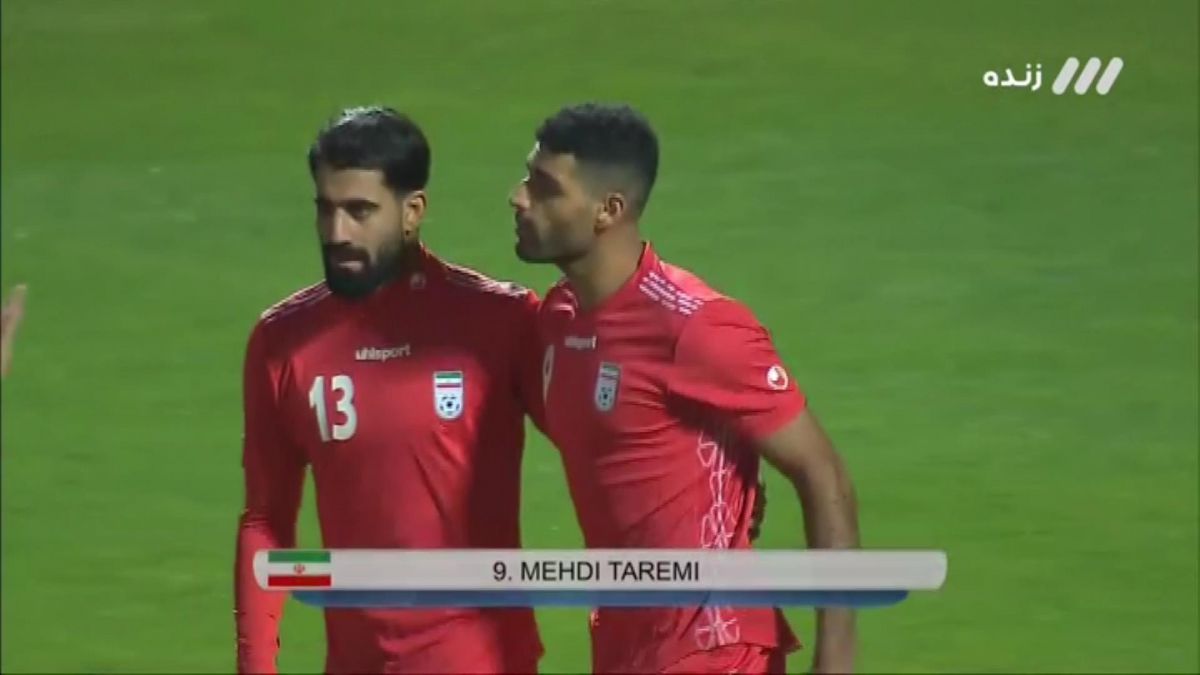 گل دوم ایران به ازبکستان (مهدی طارمی - پنالتی)