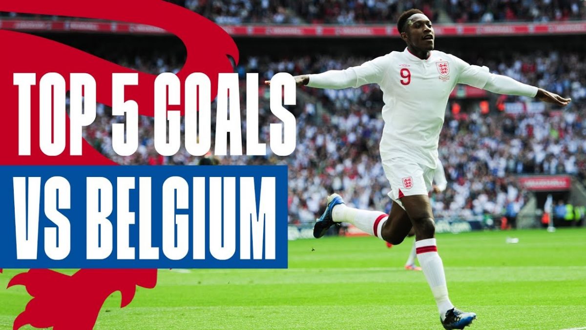 5گل برتر تیم ملی انگلیس مقابل بلژیک