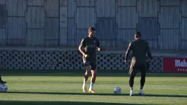 تمرین اتلتیکو مادرید برای شروع مجدد لالیگا پس از بازیهای ملی