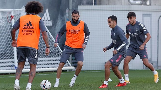 تمرین امروز رئال مادرید (22 مهر)