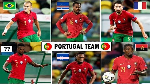 ملیت بازیکنان تیم ملی پرتغال