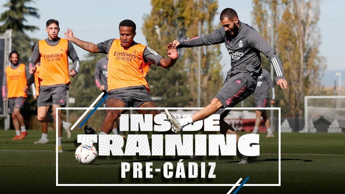 منتخب تمرینات رئال مادرید برای تقابل با کادیز