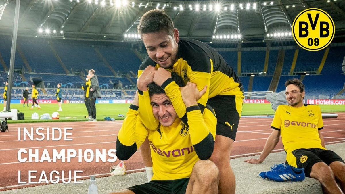 حواشی سفر دورتموند به رم برای تقابل با لاتزیو