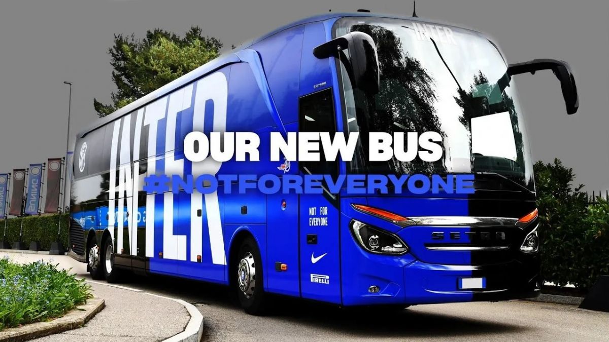 رونمایی از اتوبوس جدید تیم اینتر