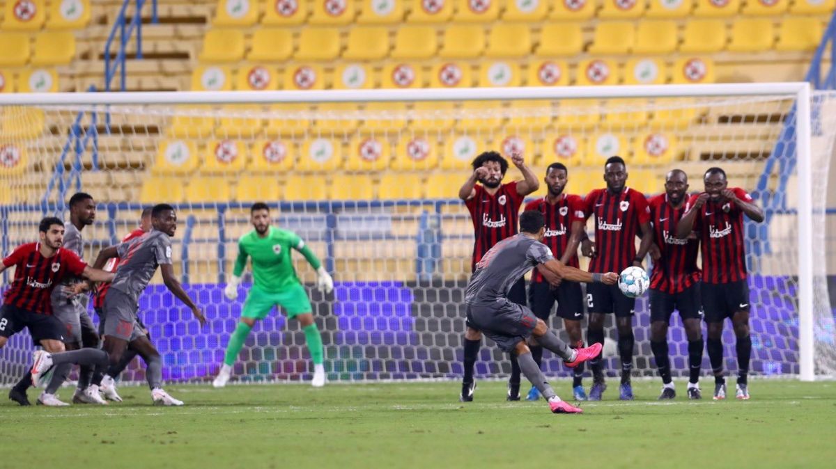 سوپرگل تماشایی و سه امتیازی رامین رضاییان در دقیقه 93 مقابل الریان