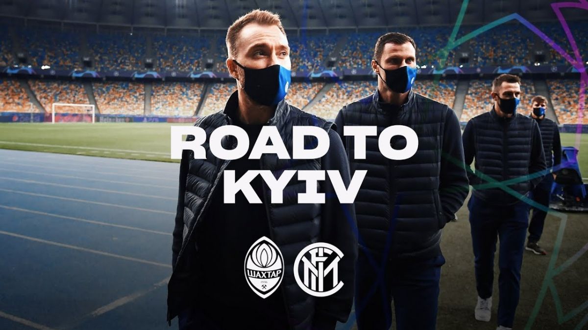 سفر بازیکنان اینتر به اوکراین برای تقابل با دینامو کیف