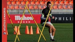 آخرین تمرین اتلتیکو مادرید برای تقابل با سالزبورگ