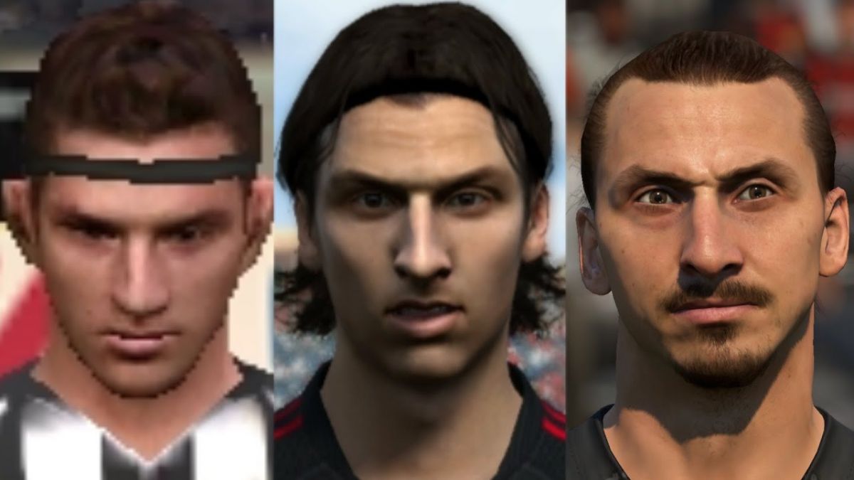 تغییرات زلاتان ابراهیموویچ از FIFA 04 تا FIFA 2021