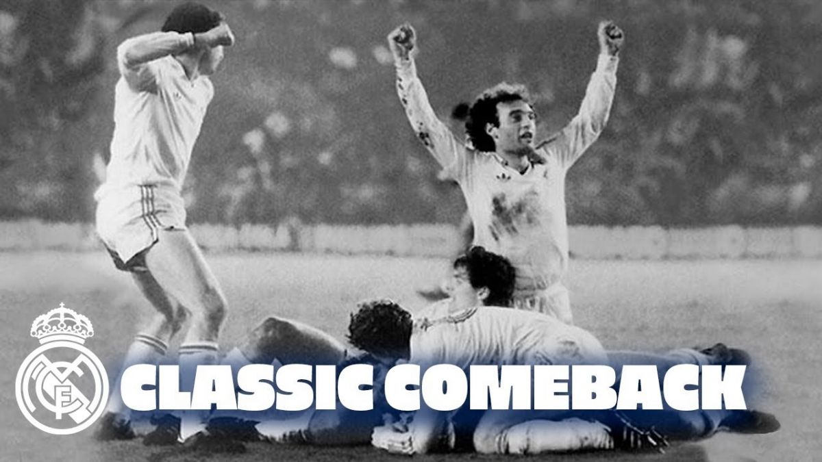 کامبک تاریخی رئال مادرید مقابل مونشن گلادباخ در جام اروپا 86-1985