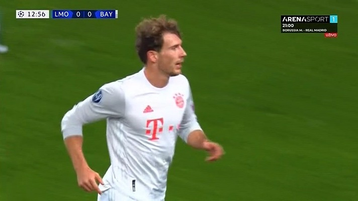 گل اول بایرن مونیخ به لوکوموتیو مسکو (گورتسکا)