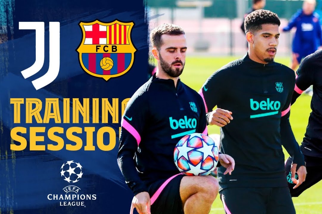 آخرین تمرین بارسلونا برای تقابل با یوونتوس