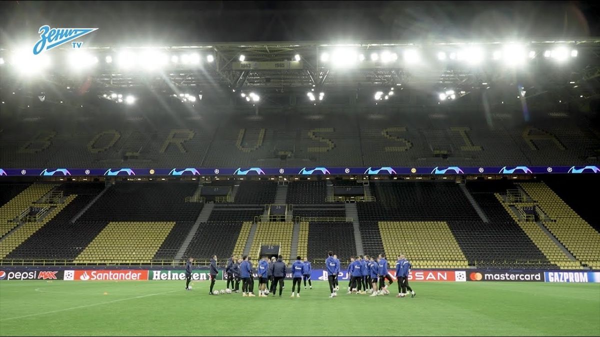 آخرین تمرین زنیت برای تقابل با دورتموند