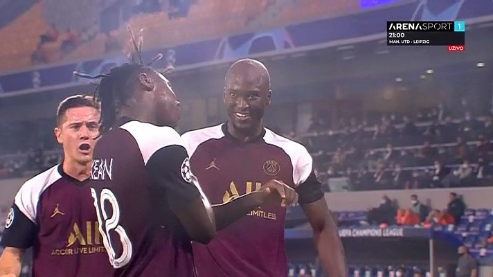 گل اول پاری سن ژرمن به استانبول باشاک شهیر (مویزه کین)