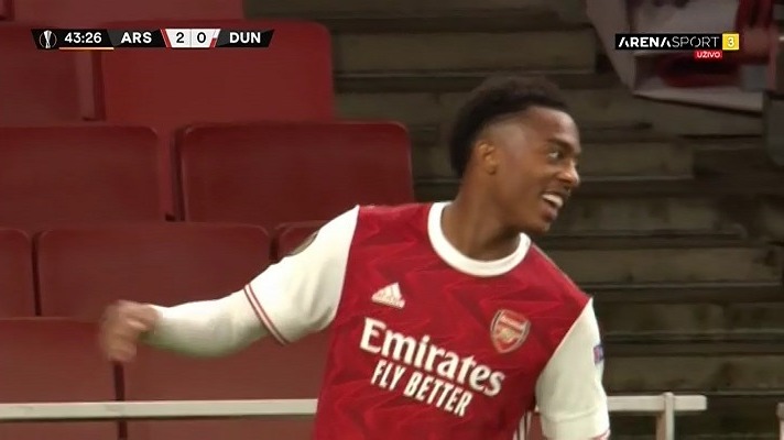 گل دوم آرسنال به دانداک (ویلوک)