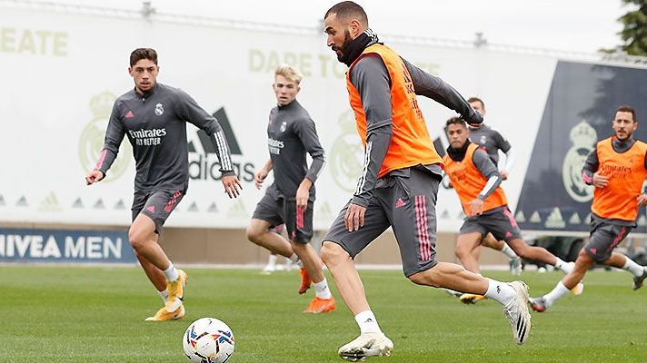 تمرین رئال مادرید برای تقابل با هوئسکا