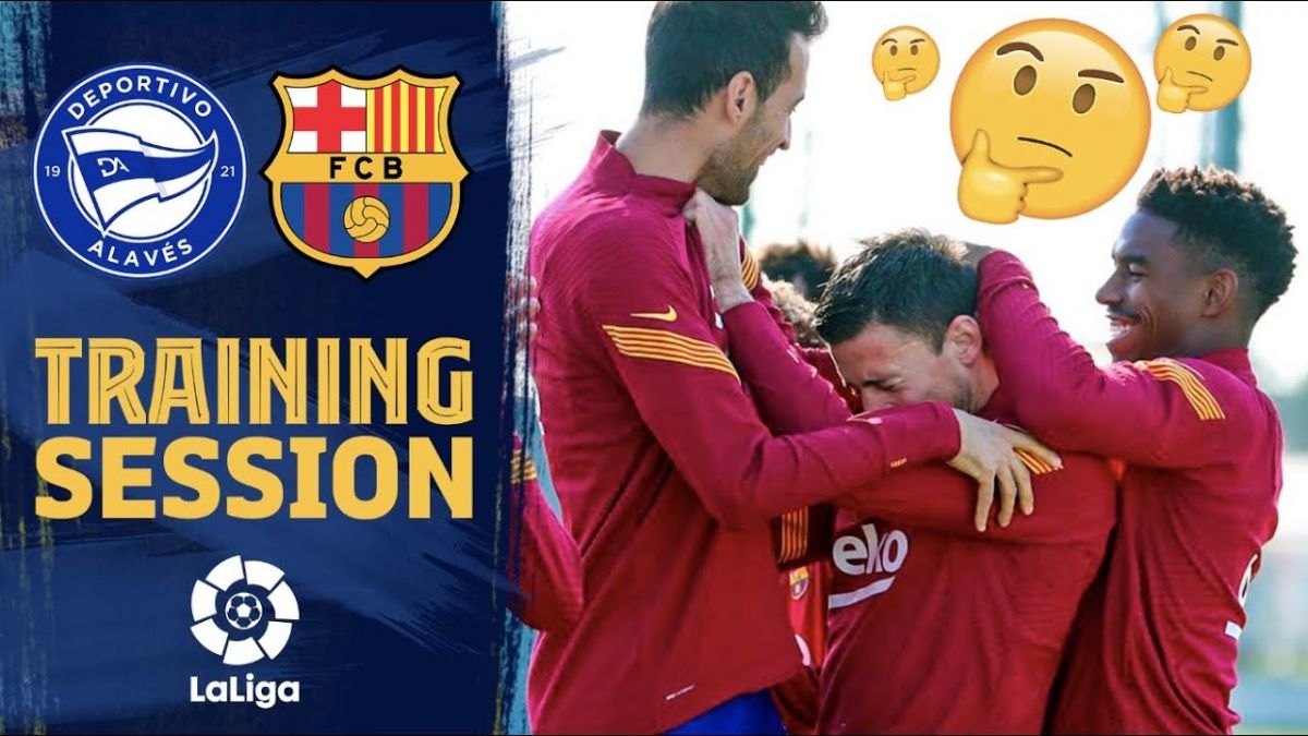 آخرین تمرین بارسلونا برای تقابل با بارسلونا
