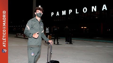 سفر بازیکنان اتلتیکو مادرید برای تقابل با اوساسونا