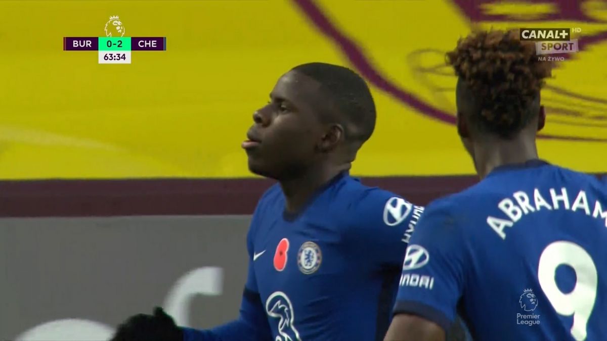 گل دوم چلسی به برنلی (کورت زوما)