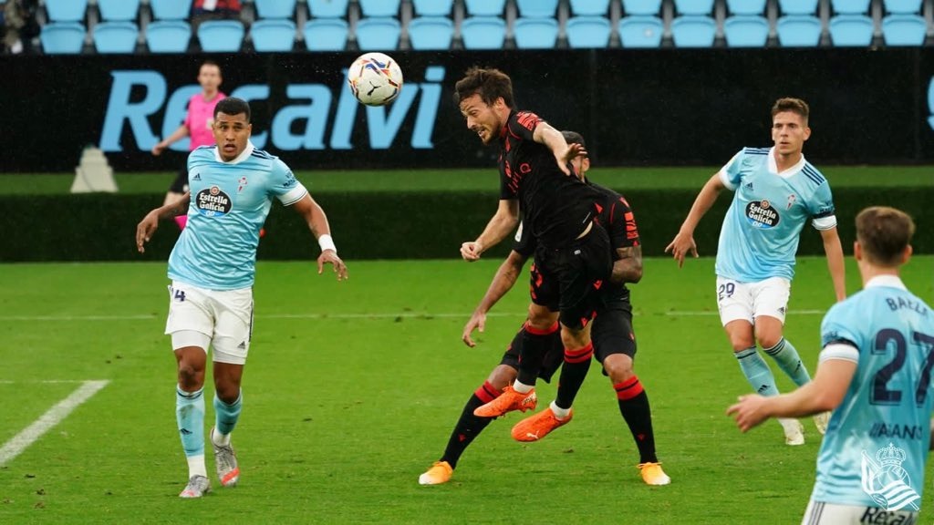 اولین گل داوید سیلوا برای رئال سوسیداد مقابل سلتاویگو