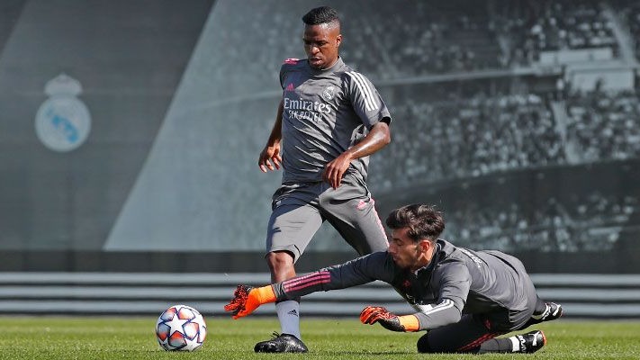 تمرین رئال مادرید برای تقابل با اینتر