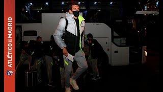 سفر بازیکنان اتلتیکو مادرید به روسیه برای تقابل با لوکوموتیو